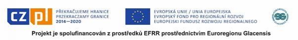 Projekt je spolufinancován z&nbsp;prostředků Evropského fondu pro&nbsp;regionální rozvoj prostřednictvím Euroregionu Glacensis