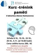 KURZ TRÉNOVÁNÍ PAMĚTI S LEKTORKOU ALENOU NAIMANOVOU 2