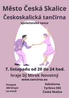 ČESKOSKALICKÁ TANČÍRNA 1