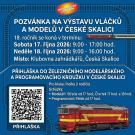 VÝSTAVA VLÁČKŮ A MODELŮ 1