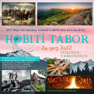 SVČ Bájo připravuje pobytové a příměstské tábory. 1