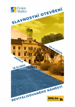 Slavnostní otevření revitalizovaného Husova náměstí 1