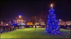 Rozsvícení vánočního stromu a světelná show