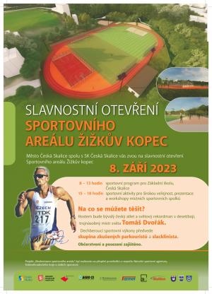 SLAVNOSTNÍ OTEVŘENÍ SPORTOVNÍHO AREÁLU ŽIŽKŮV KOPEC 1