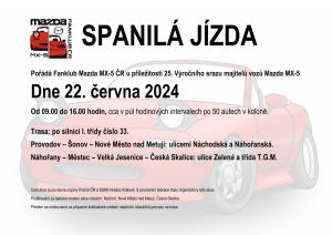 Spanilá jízda Fanklubu Mazda MX-5 ČR 1