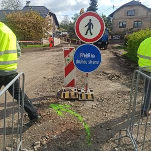 Zpráva z rekonstrukce ulice Jiráskova a ve Zlíči