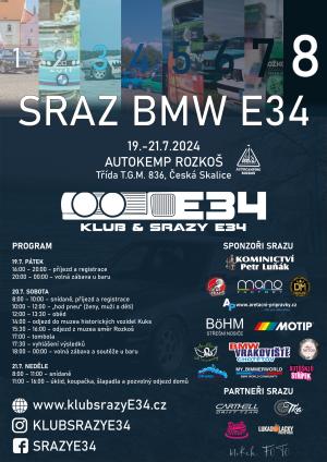 Poklidná spanilá jízda BMW E34 1