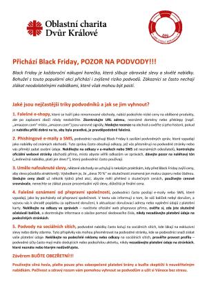 Přichází Black Friday, POZOR NA PODVODY! 1